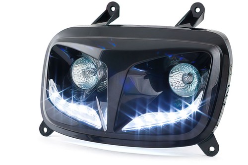 Faro anteriore nero eyelight - anteriore, a