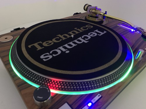 Technics 1200 mk2 wood and - sl,