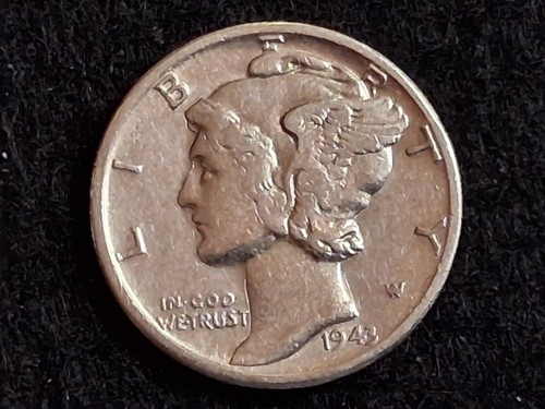 1943 mercury dime - 1943,
