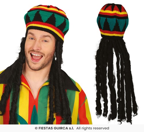 Cappello rasta capelli - cappello,