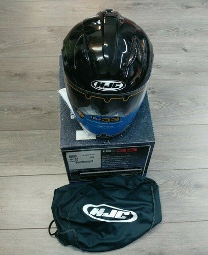 Casco moto hjc nero xs - casco,