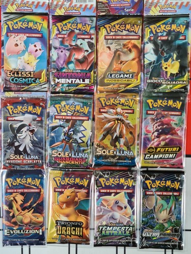 Pokemon bustine singole - pokemon,