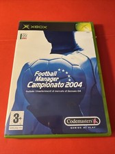 GIOCO VIDEOGIOCO XBOX Football Manager Campionato 2004 Italiano Completo
