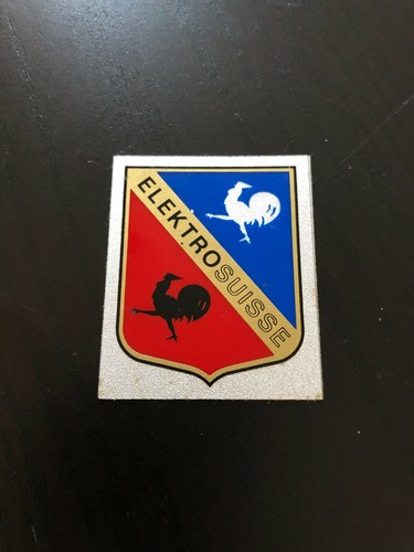Elektro suisse adesivo - elektro, suisse-adesivo