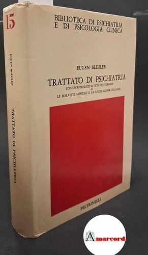 Trattato psichiatria - trattato, di