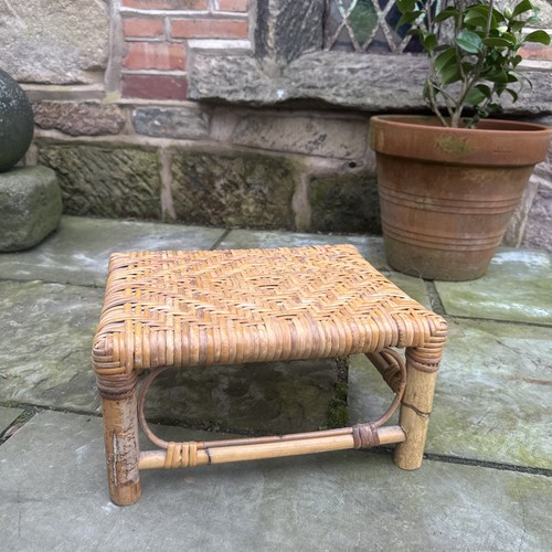 Sgabello vintage canna - vintage, in