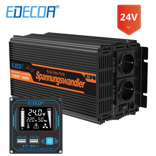 Edecoa inverter 24v 220v onda - edecoa,
