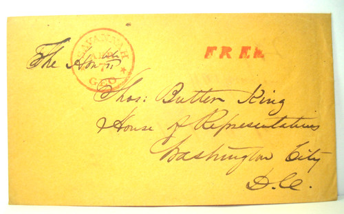 1850 red fancy star - 1850's,
