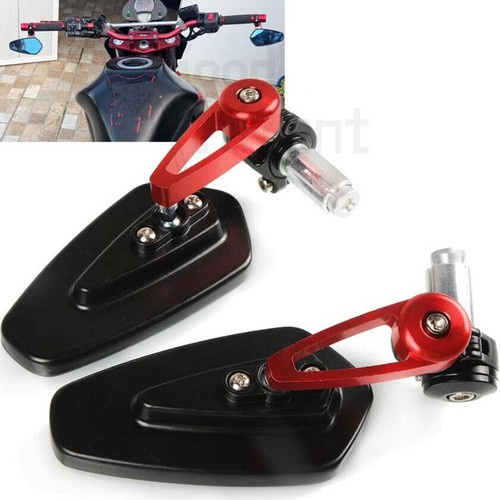 Cnc red handle bar end - cnc,