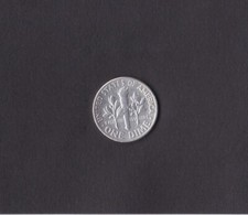 1954 USA 1 Dime Roosevelt in argento circolata SPL