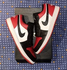 Nike Air Jordan 1 Low Bred Toe