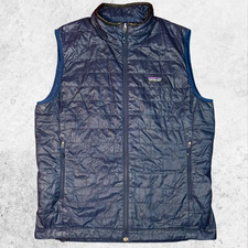 Gilet isolato trapuntato blu