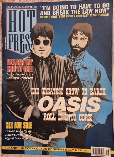 Hot press magazine - press, vol