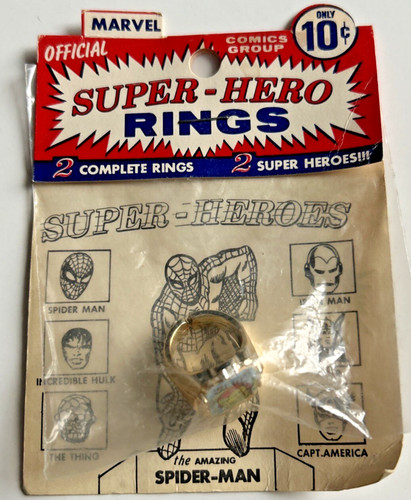 Anello vintage 1966 - 1966, marvel