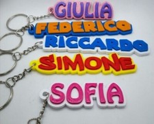 Portachiavi Personalizzati Stampati in 3D materiale PLA+