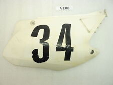 Honda CR 125 250 R 00-01 fiancatina portanumero originale 83510KZ4J200R