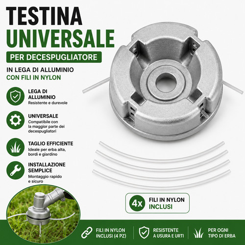 Testina universale - testina,