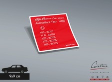 ADESIVO OMOLOGAZIONE ALFA