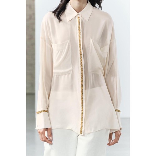 Zara camicia trasparente - zara,