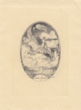 Exlibris Bookplate Radierung