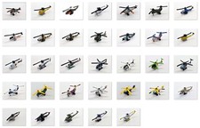 Micro Machines Elicottero Campana Militare Boeing - Scegli tu - Galoob Vintage