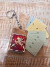 CUPIDO Portachiavi In Metallo Con Agendina Telefonica Interna BELLISSIMO VINTAGE