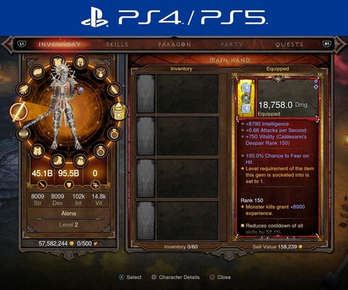 Diablo ps5 ps4 hardcore - diablo, ps5/ps4