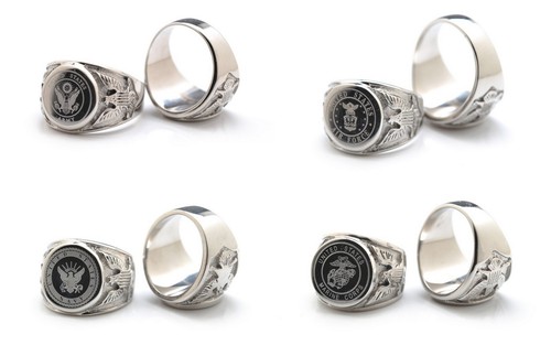 Anello uomo military air - military,