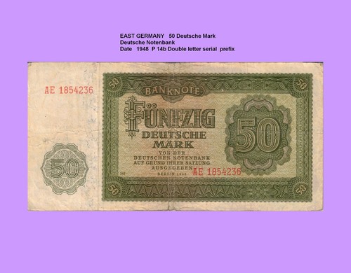 Ddr germania orientale - germania, 50