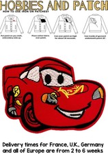 patch Cars toppa termoadesiva motori ruggenti Saetta McQueen automobile car kid