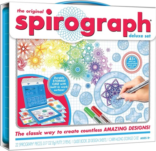 Spirograph kahootz deluxe set - deluxe,