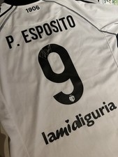 Maglia Pio Esposito Spezia Inter Match Worn Issued Autografata Con Garanzia