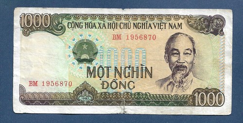 Vietnam 1000 dong 1987 - (dn),