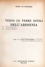 DE MONFREID H. - Verso le