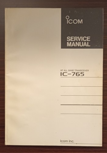 Manuale servizio icom - manuale,