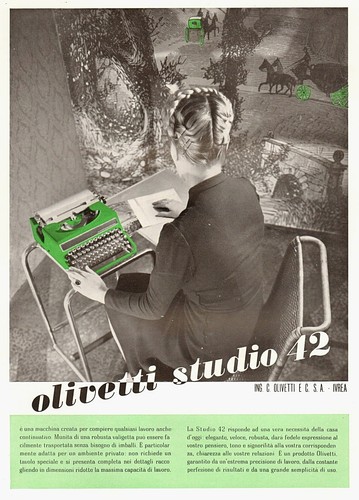 Pubblicita 1941 olivetti - 1941,