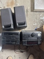 Stereo compatto originale PIONEER radio cassette CD SX-P530 Vintage con casse