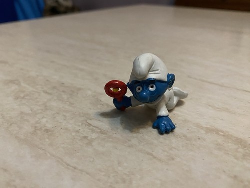 Puffo schleich peyo baby - puffo,