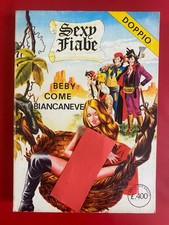 SEXY FIABE DOPPIO n. 1 BIANCANEVE Ed. G. Spada (1975) Fumetto Collana MAKABAR