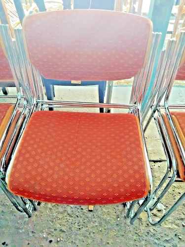 Sedia vintage metallo anni - vintage,