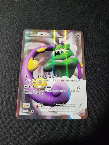 Tornadus full art ultra - 98/98,