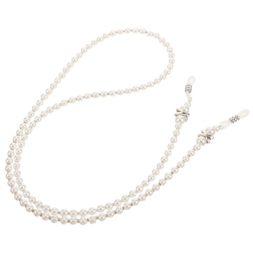 Collana perle finte - ,