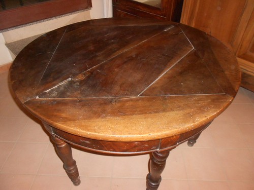 Antico tavolo apribile - , a