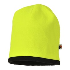 Berretto Invernale Cappello Fluo per Uomo Donna Foderato in Pile Arancio Giallo