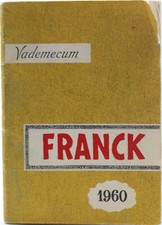 vademecum pubblicitario caffè 1960 Frank bar torrefazione pubblicità vintage