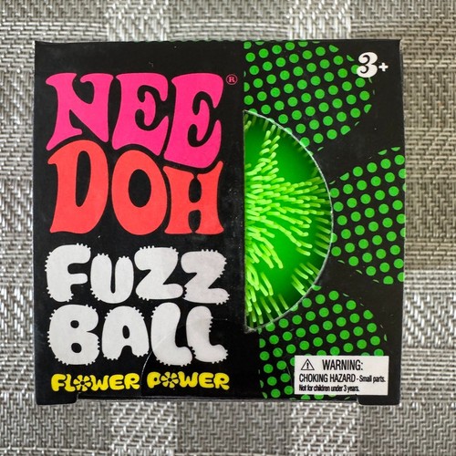 Needoh fuzz ball verde wonder - needoh,