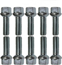 10x Bulloni ruota M14x1,5 conico 60° Argento per FIAT Scudo I Ulysse II Viti ruo