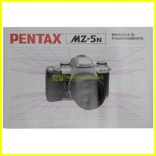 Libretto di istruzioni Pentax MZ-5N in italiano. Manuale utente MZ5N. Originale.
