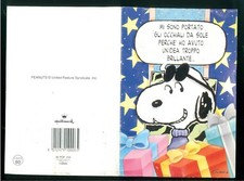 PEANUTS SCHULZ SNOOPY BIGLIETTO AUGURI GIFT CARD POP UP HALLMARK ANNI '80
