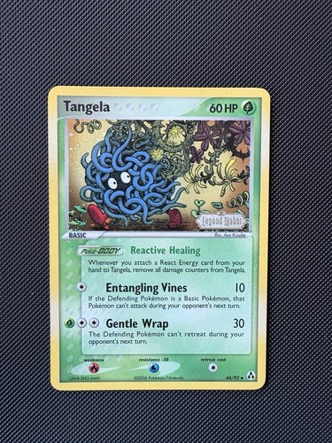 Pokémon tcg tangela - pokémon, ex